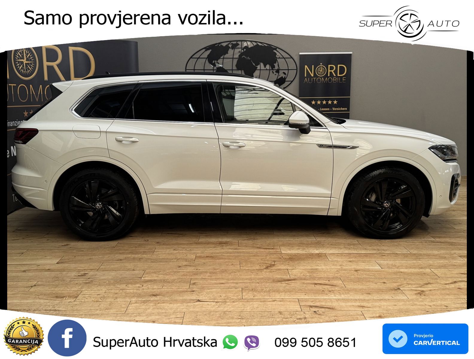 Volkswagen Touareg 3.0 V6 TDI (286 KS) 4MOTION Tiptronic R-Line ZRAČNI+ACC+GR SJED+KAM
