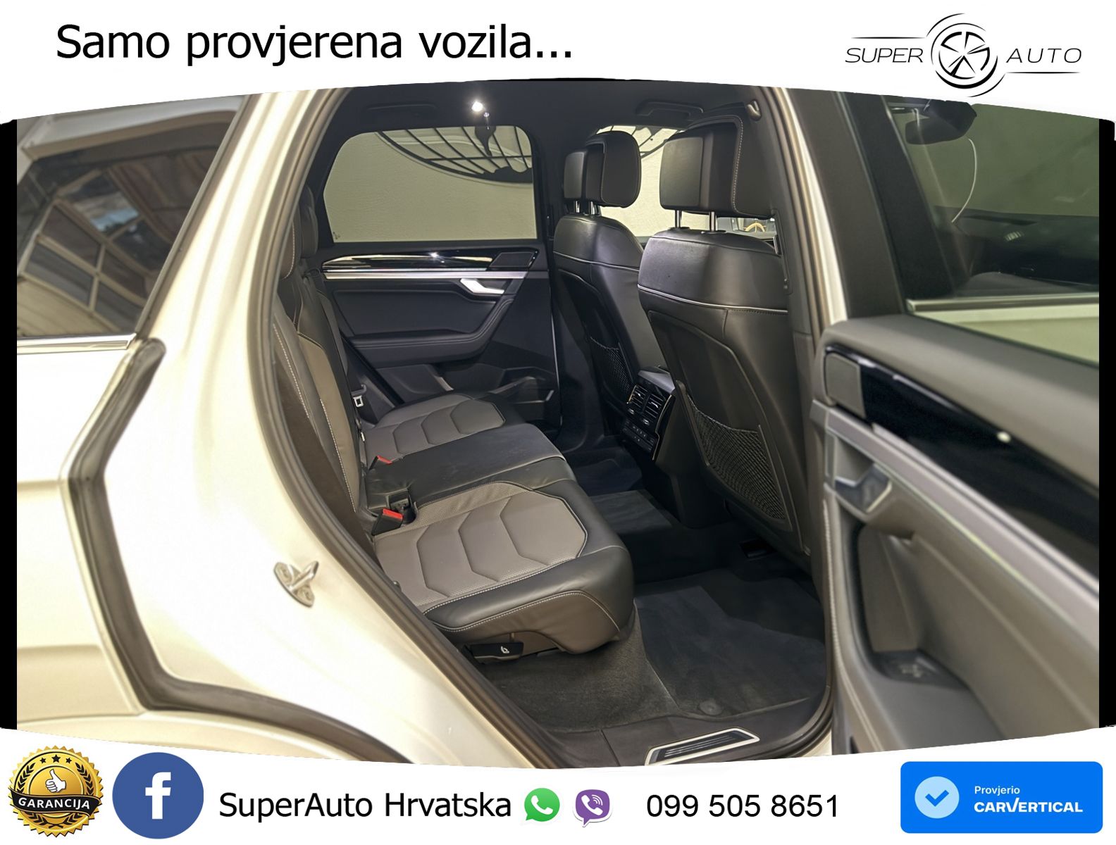 Volkswagen Touareg 3.0 V6 TDI (286 KS) 4MOTION Tiptronic R-Line ZRAČNI+ACC+GR SJED+KAM