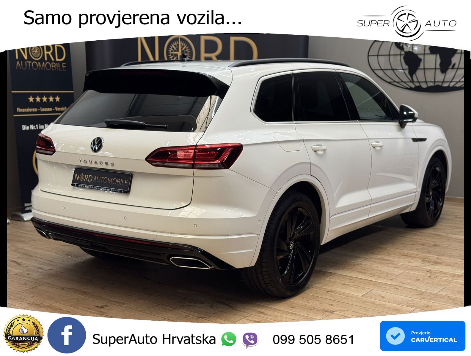 Volkswagen Touareg 3.0 V6 TDI (286 KS) 4MOTION Tiptronic R-Line ZRAČNI+ACC+GR SJED+KAM
