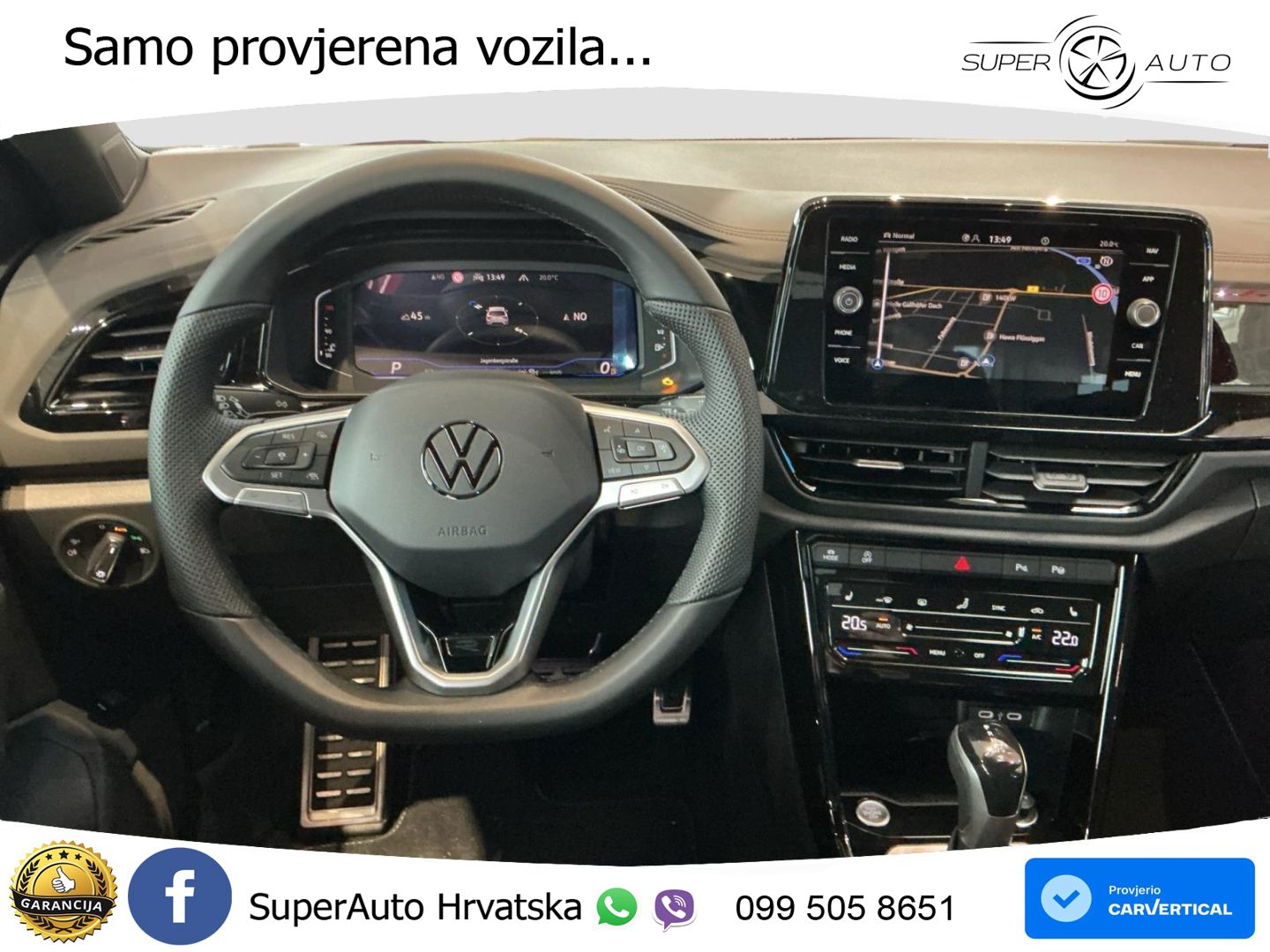 Volkswagen T-Roc 1.5 TSI (150 KS) DSG LED+GR SJED+ACC