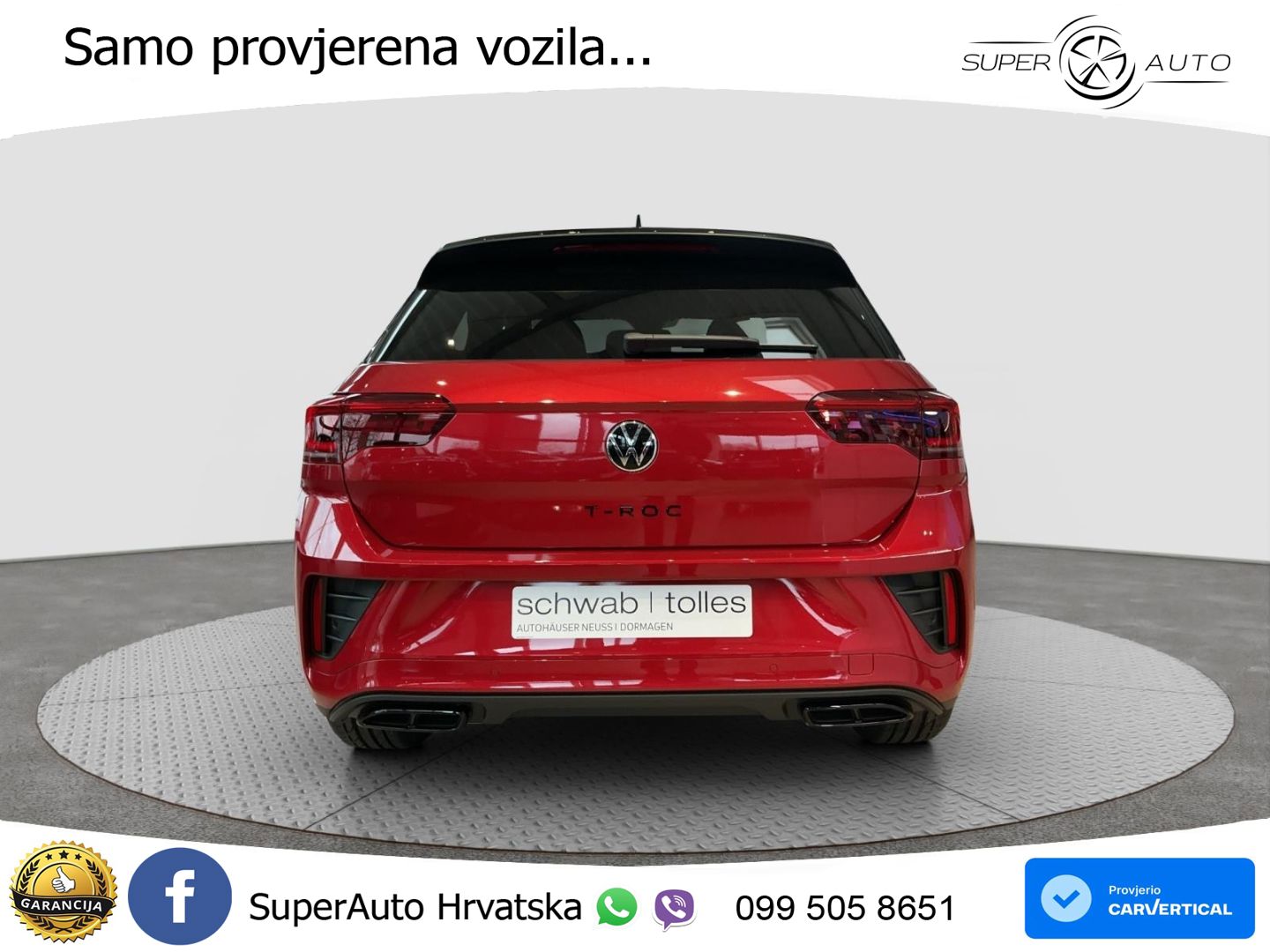 Volkswagen T-Roc 1.5 TSI (150 KS) DSG LED+GR SJED+ACC