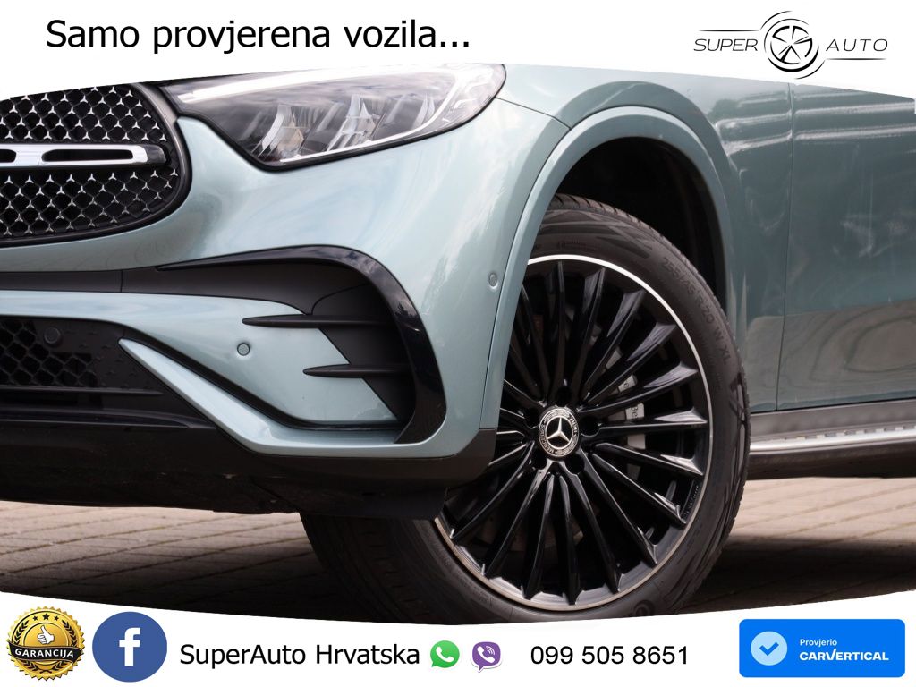 Mercedes GLC 300d (269 KS) 4MATIC 9G-TRONIC AMG ZRAČNI+ACC+GR SJED+360+PANO