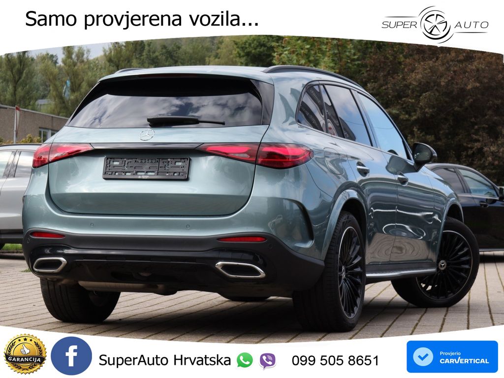 Mercedes GLC 300d (269 KS) 4MATIC 9G-TRONIC AMG ZRAČNI+ACC+GR SJED+360+PANO