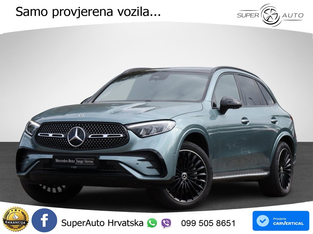 Mercedes GLC 300d (269 KS) 4MATIC 9G-TRONIC AMG ZRAČNI+ACC+GR SJED+360+PANO