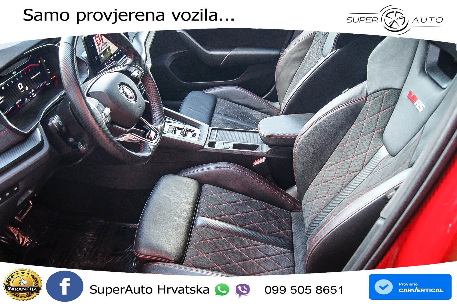 Škoda Octavia Combi RS 2.0 TDI (200 KS) 4x4 DSG LED+GR SJED+ACC