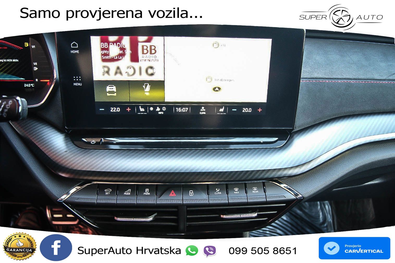 Škoda Octavia Combi RS 2.0 TDI (200 KS) 4x4 DSG LED+GR SJED+ACC