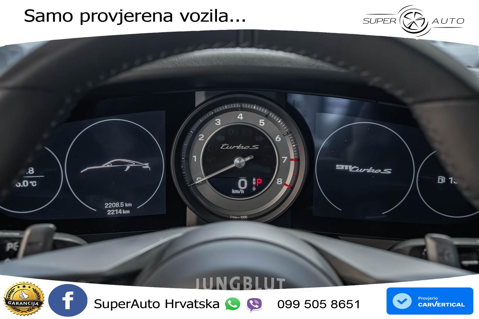 Porsche 911 Turbo S 3.8 (650 KS) PDK LED+GR SJED+ACC