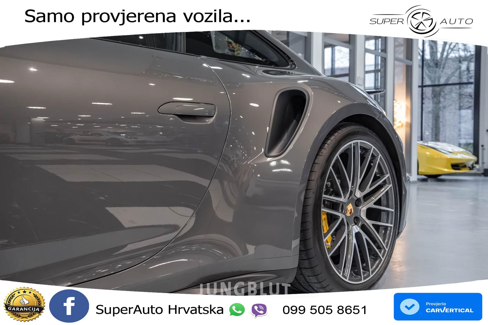 Porsche 911 Turbo S 3.8 (650 KS) PDK LED+GR SJED+ACC