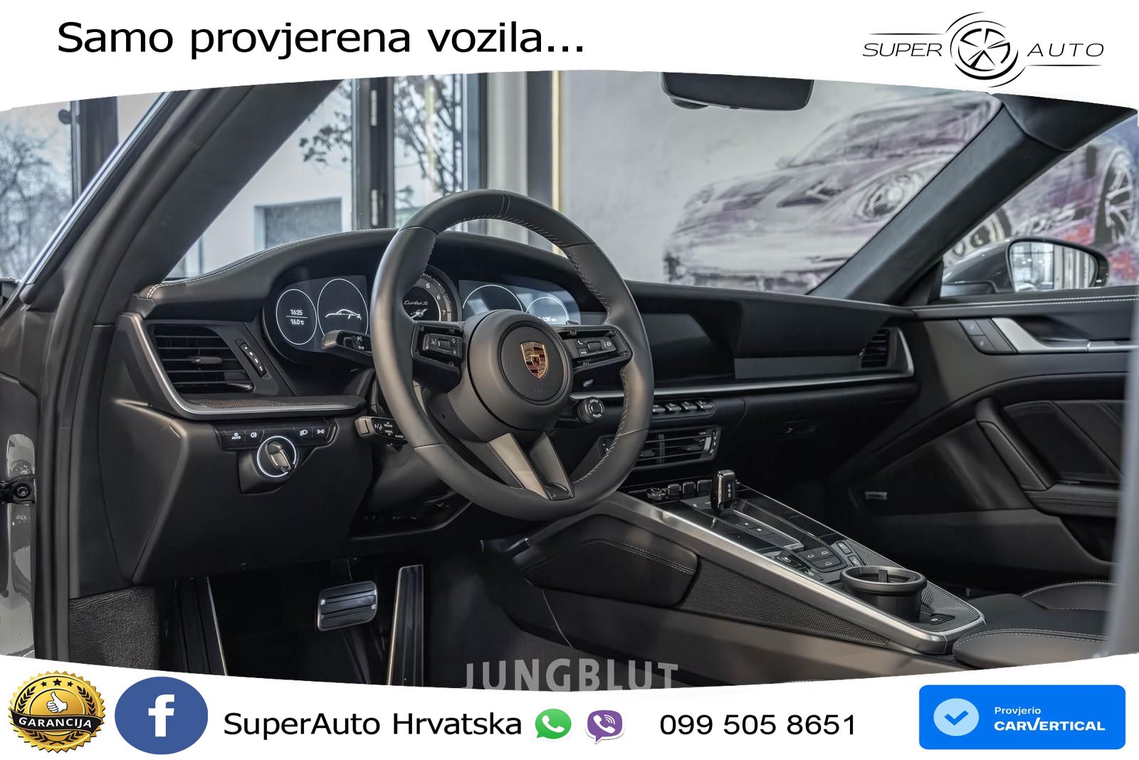 Porsche 911 Turbo S 3.8 (650 KS) PDK LED+GR SJED+ACC