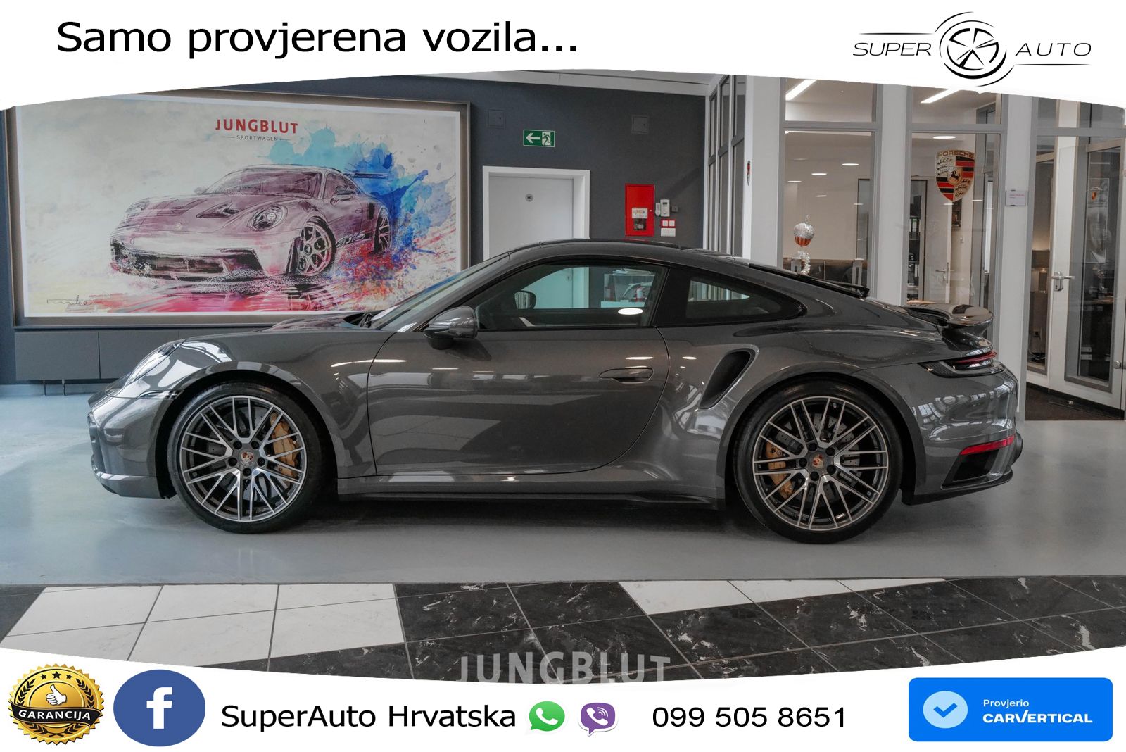 Porsche 911 Turbo S 3.8 (650 KS) PDK LED+GR SJED+ACC