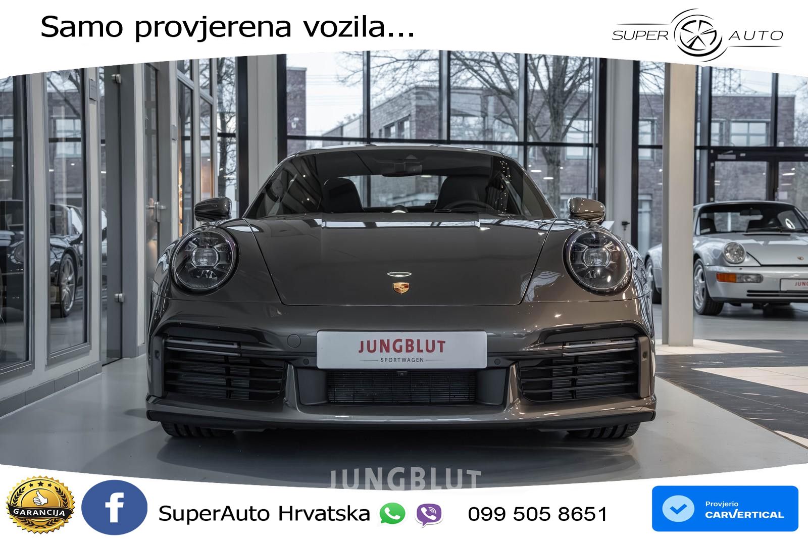 Porsche 911 Turbo S 3.8 (650 KS) PDK LED+GR SJED+ACC