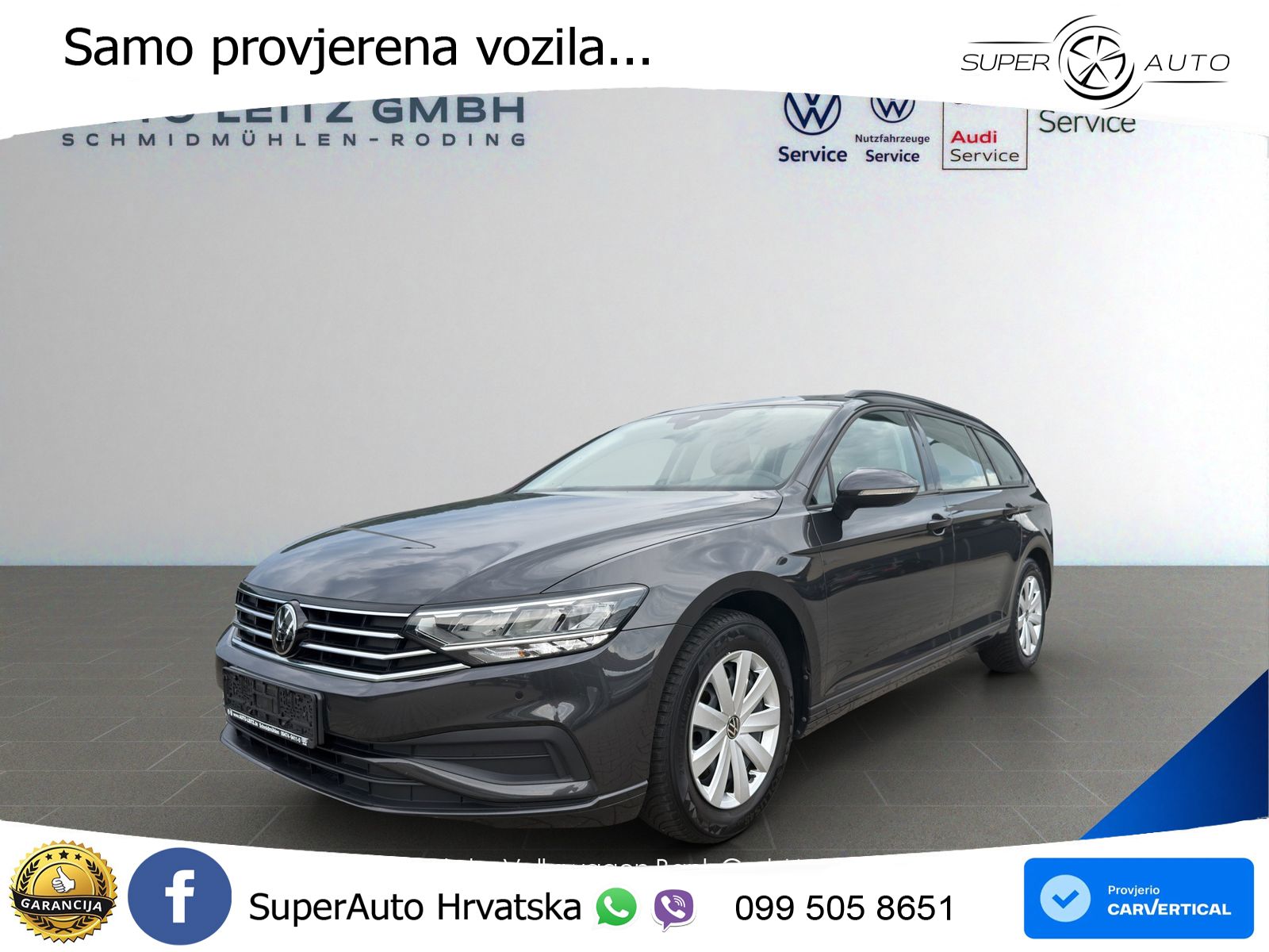 Volkswagen Passat Variant 2.0 TDI (122 KS) DSG LED+GR SJED+ACC
