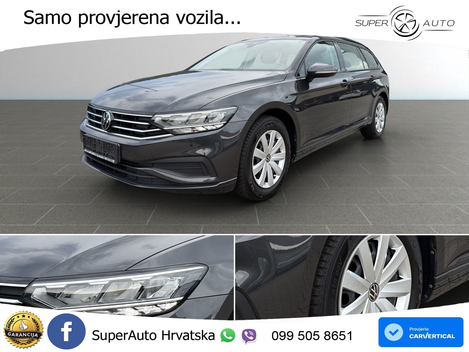 Volkswagen Passat Variant 2.0 TDI (122 KS) DSG LED+GR SJED+ACC