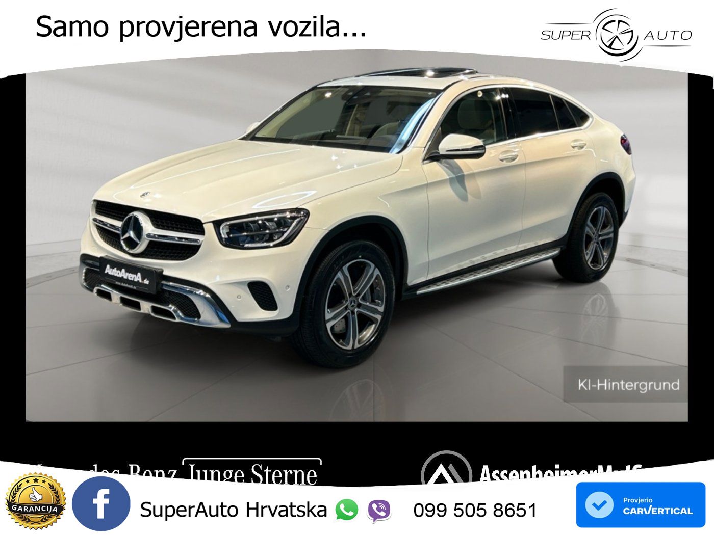 Mercedes GLC Coupe 300e (320 KS) 4MATIC 9G-TRONIC Exclusive LED+GR SJED+ACC