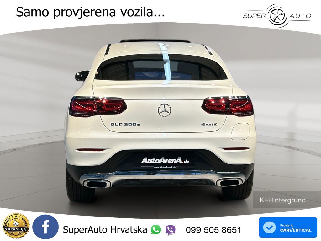 Mercedes GLC Coupe 300e (320 KS) 4MATIC 9G-TRONIC Exclusive LED+GR SJED+ACC