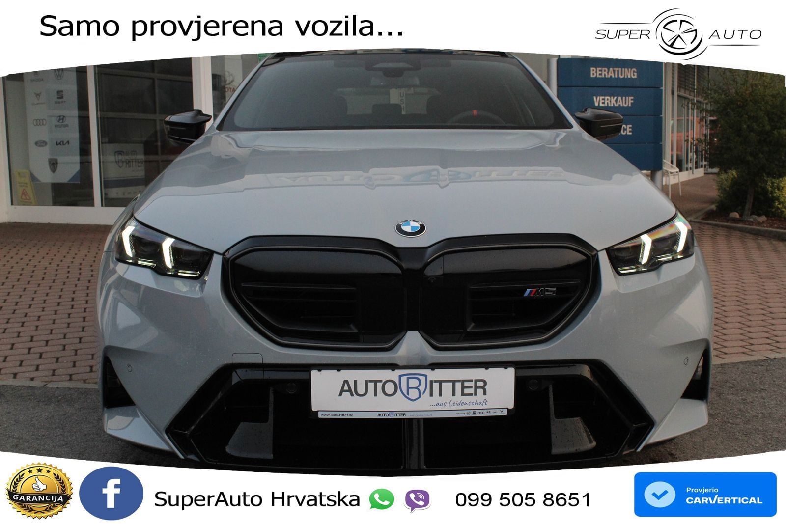BMW M5 Touring 4.4 V8 (727 KS) xDrive Steptronic ACC+HEAD+4xGR SJED+360+PANO