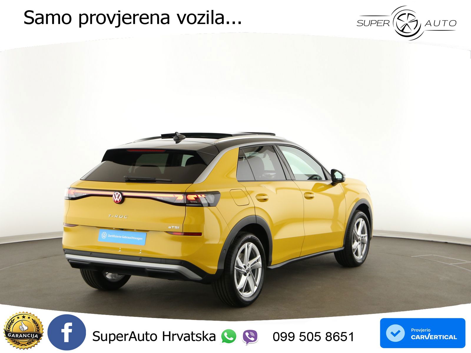 Volkswagen T-Roc II 1.5 eTSI (116 KS)  DSG LED+GR SJED+ACC