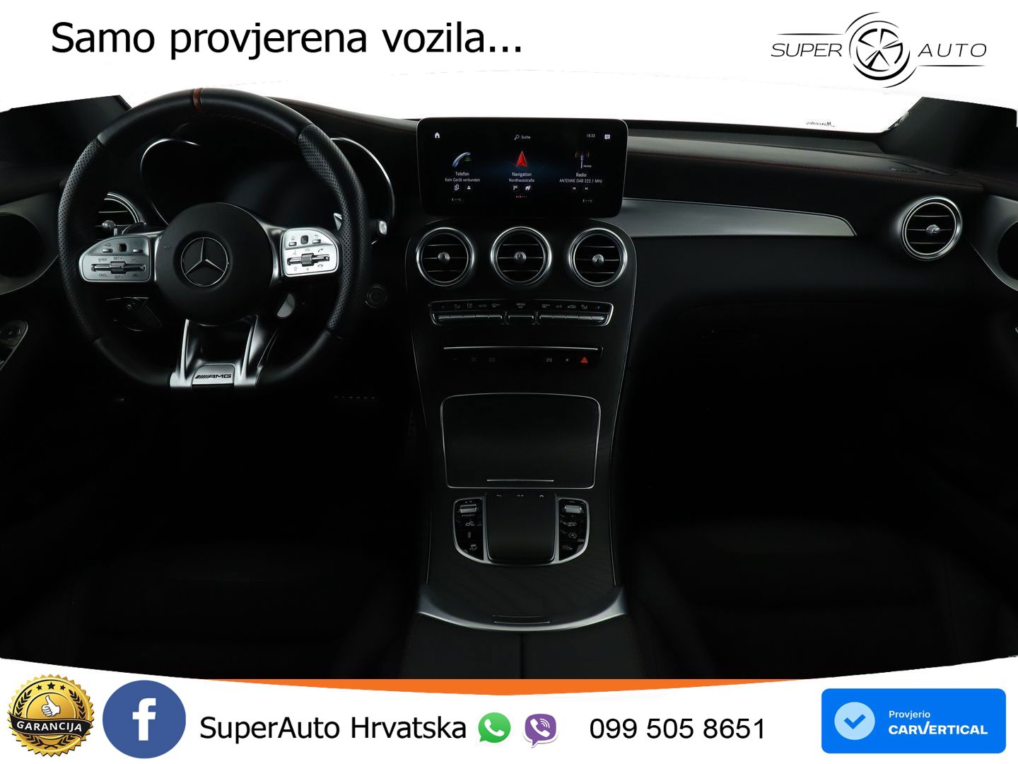 Mercedes AMG GLC 43 V6 (390 KS) 4MATIC TCT LED+GR SJED+ACC