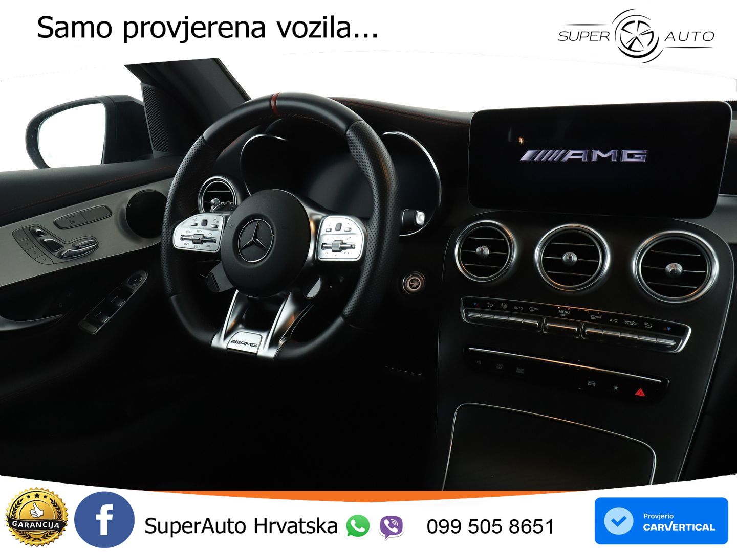 Mercedes AMG GLC 43 V6 (390 KS) 4MATIC TCT LED+GR SJED+ACC
