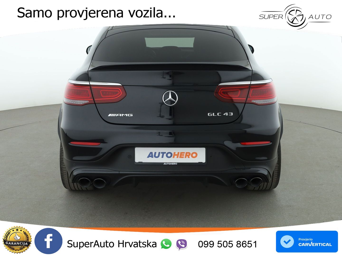 Mercedes AMG GLC 43 V6 (390 KS) 4MATIC TCT LED+GR SJED+ACC