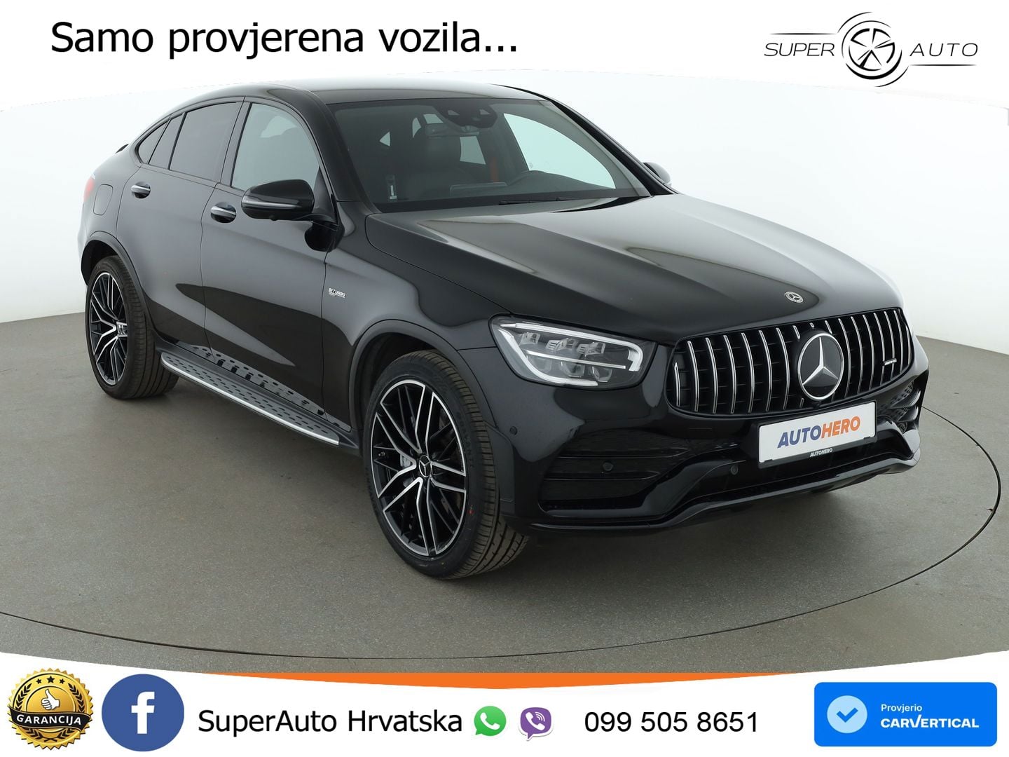 Mercedes AMG GLC 43 V6 (390 KS) 4MATIC TCT LED+GR SJED+ACC