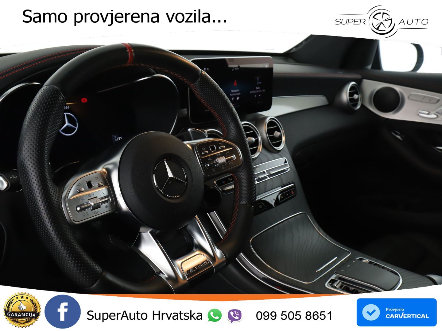 Mercedes AMG GLC 43 V6 (390 KS) 4MATIC TCT LED+GR SJED+ACC