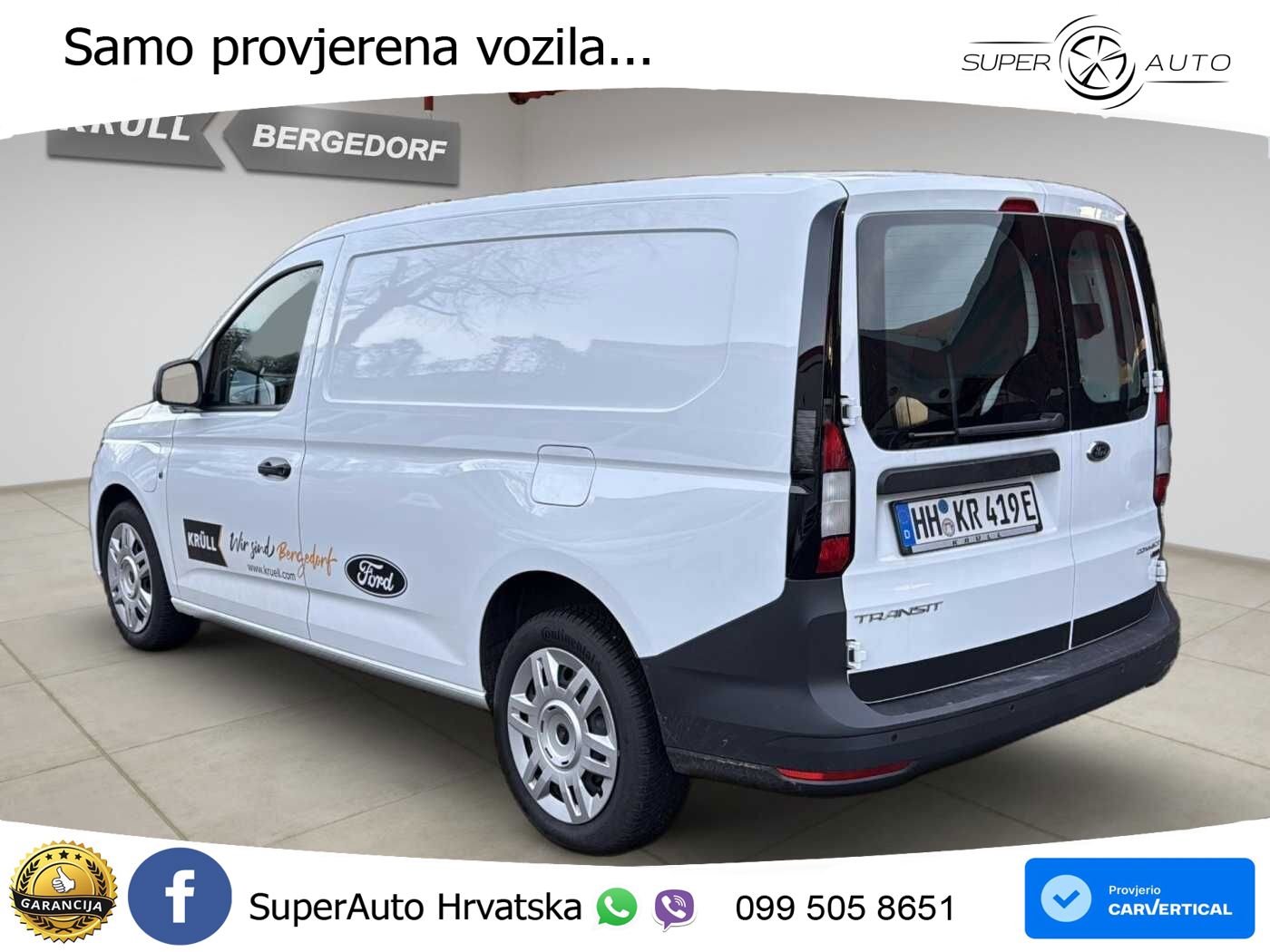 Ford Transit Connect 1.5 EcoBoost PHEV Trend L2 Klima 116 KS