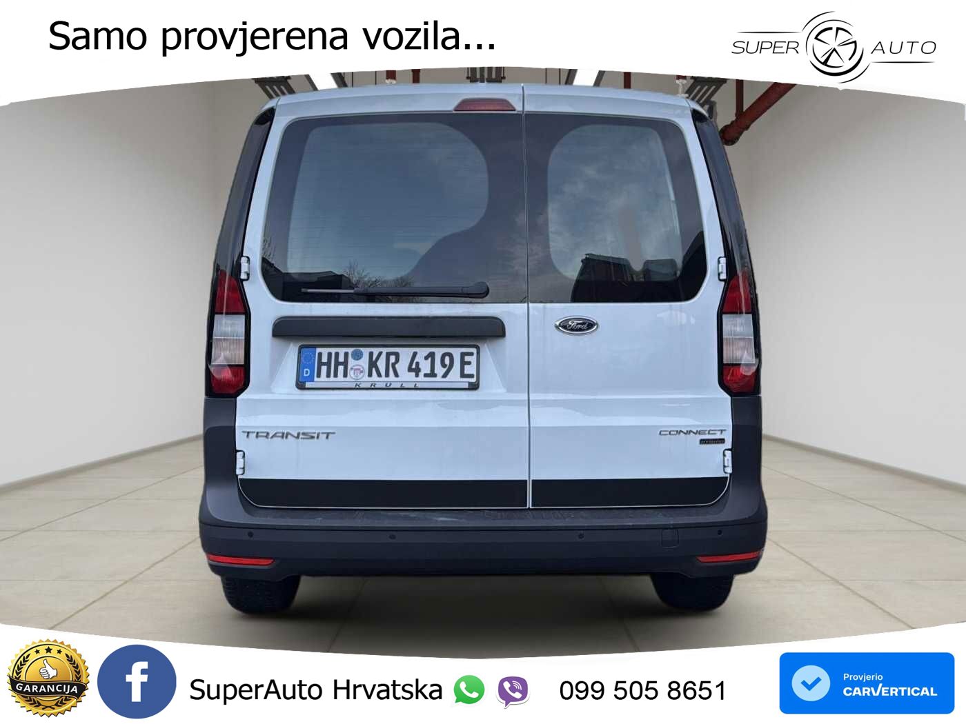 Ford Transit Connect 1.5 EcoBoost PHEV Trend L2 Klima 116 KS