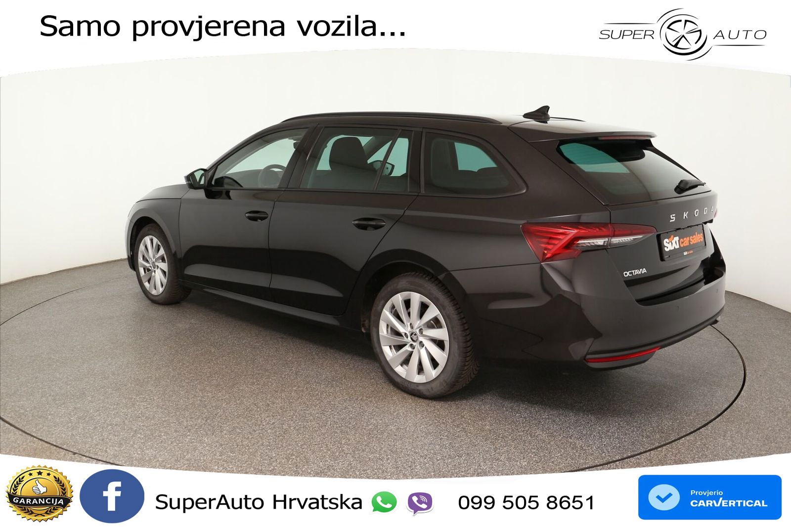 Škoda Octavia Combi 2.0 TDI (150 KS) DSG Selection LED+GR SJED+ACC