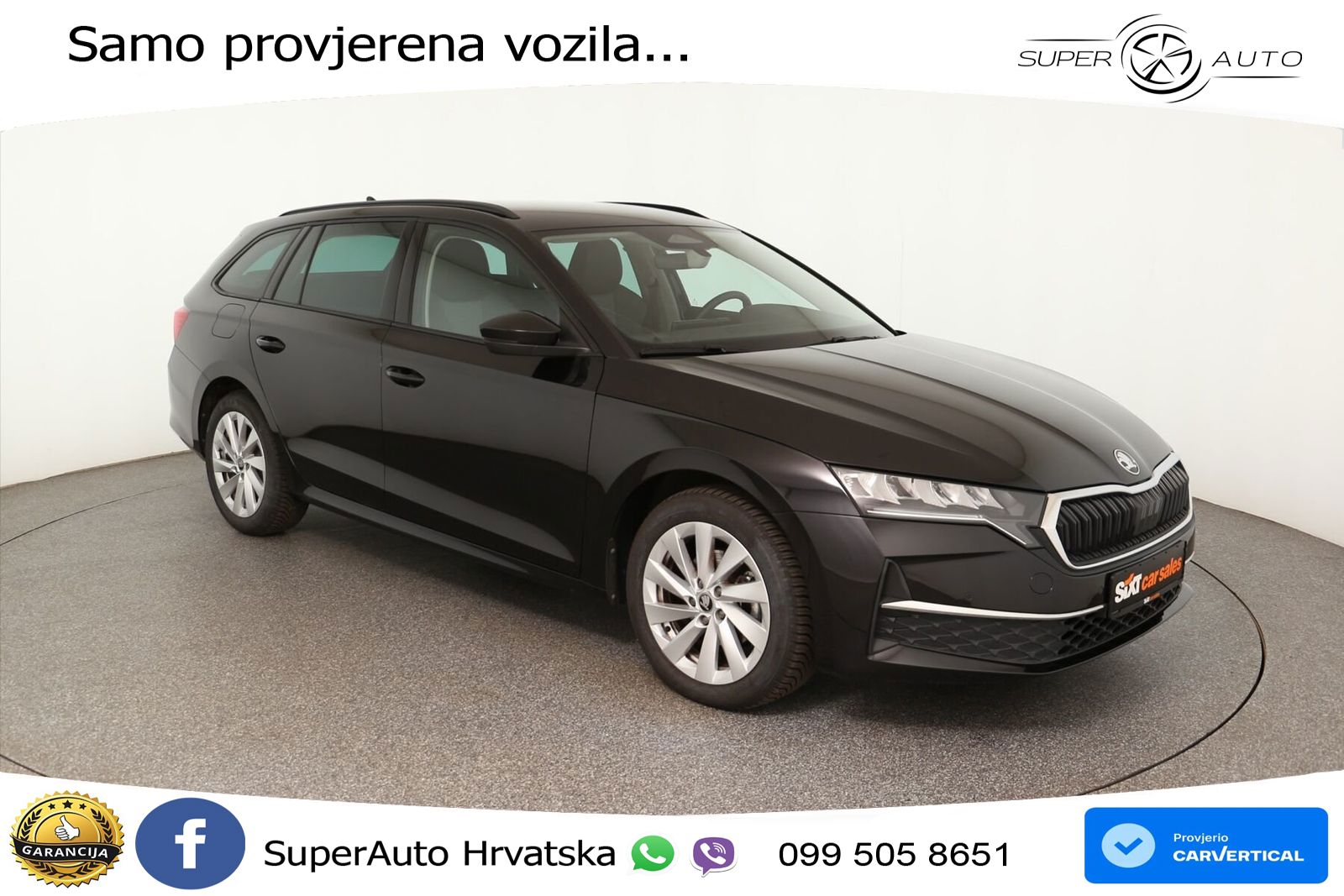 Škoda Octavia Combi 2.0 TDI (150 KS) DSG Selection LED+GR SJED+ACC
