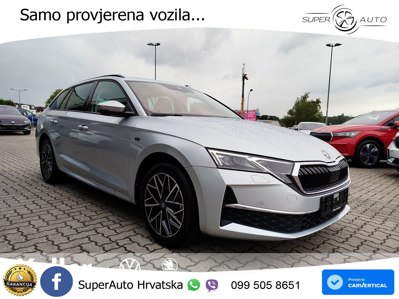 Škoda Octavia Combi 2.0 TDI (150 KS) DSG LED+GR SJED+ACC