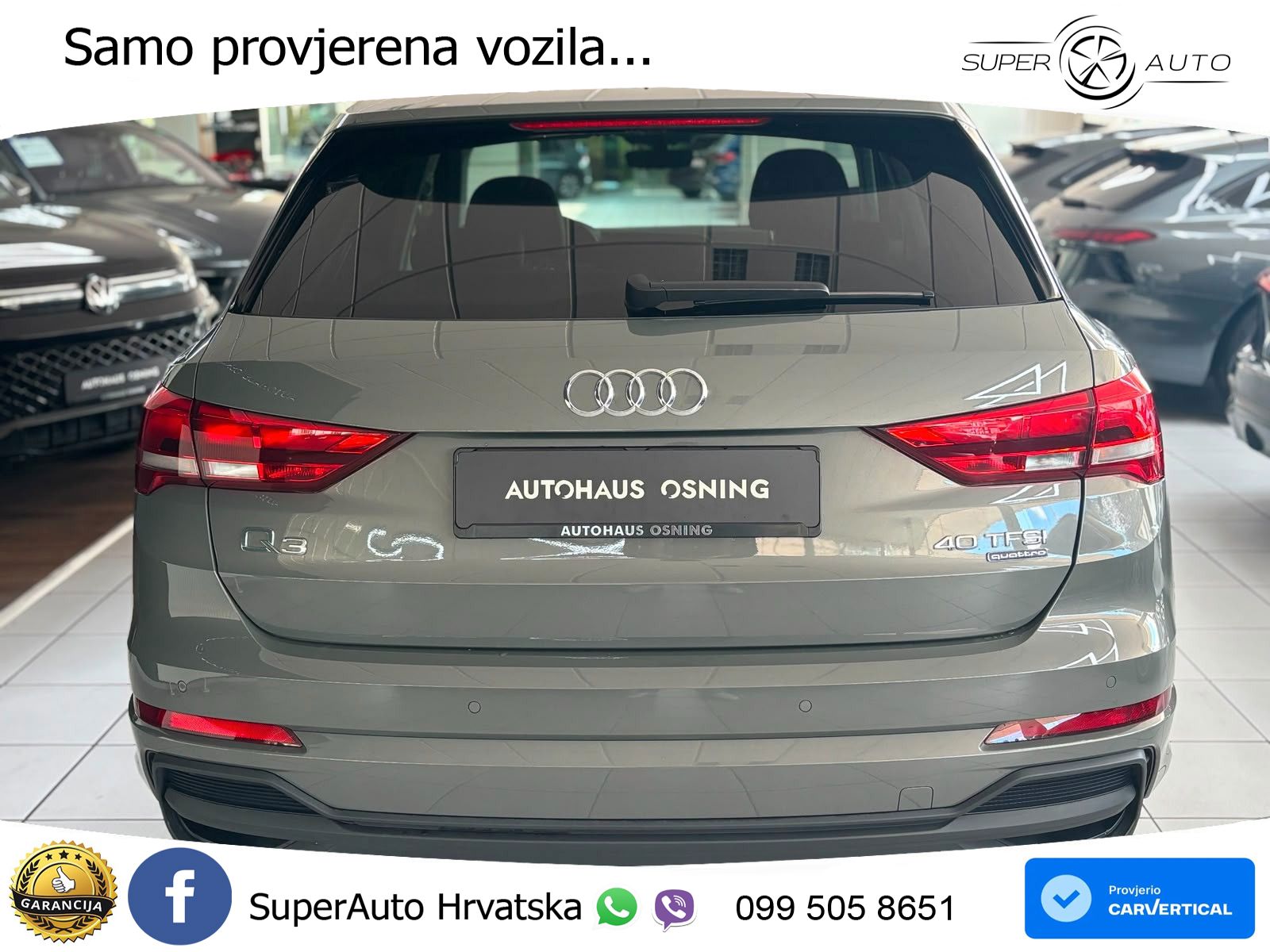 Audi Q3 40 TFSI (190 KS) quattro S tronic S line