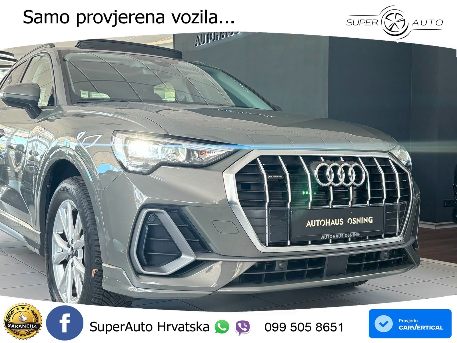 Audi Q3 40 TFSI (190 KS) quattro S tronic S line