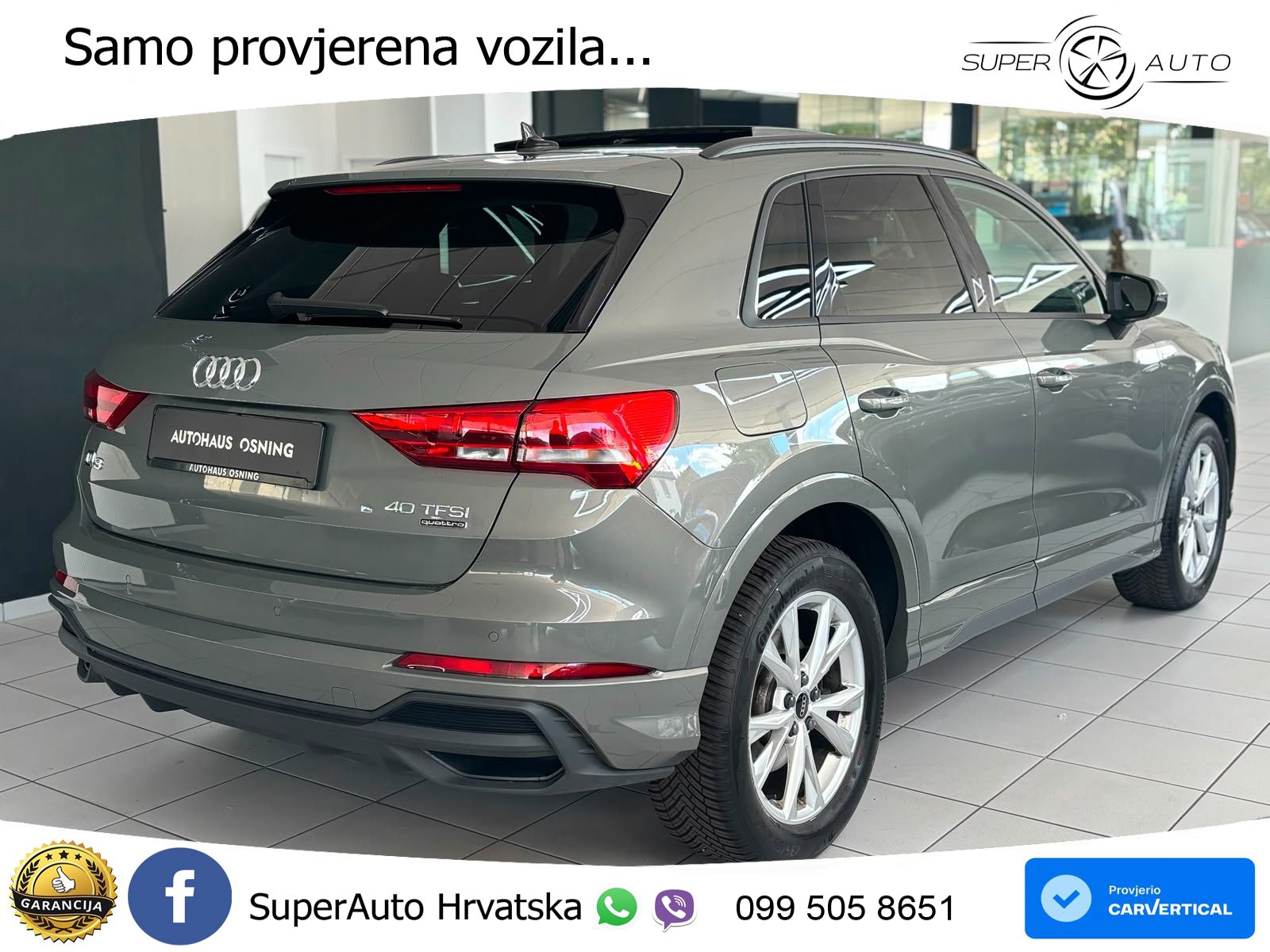 Audi Q3 40 TFSI (190 KS) quattro S tronic S line
