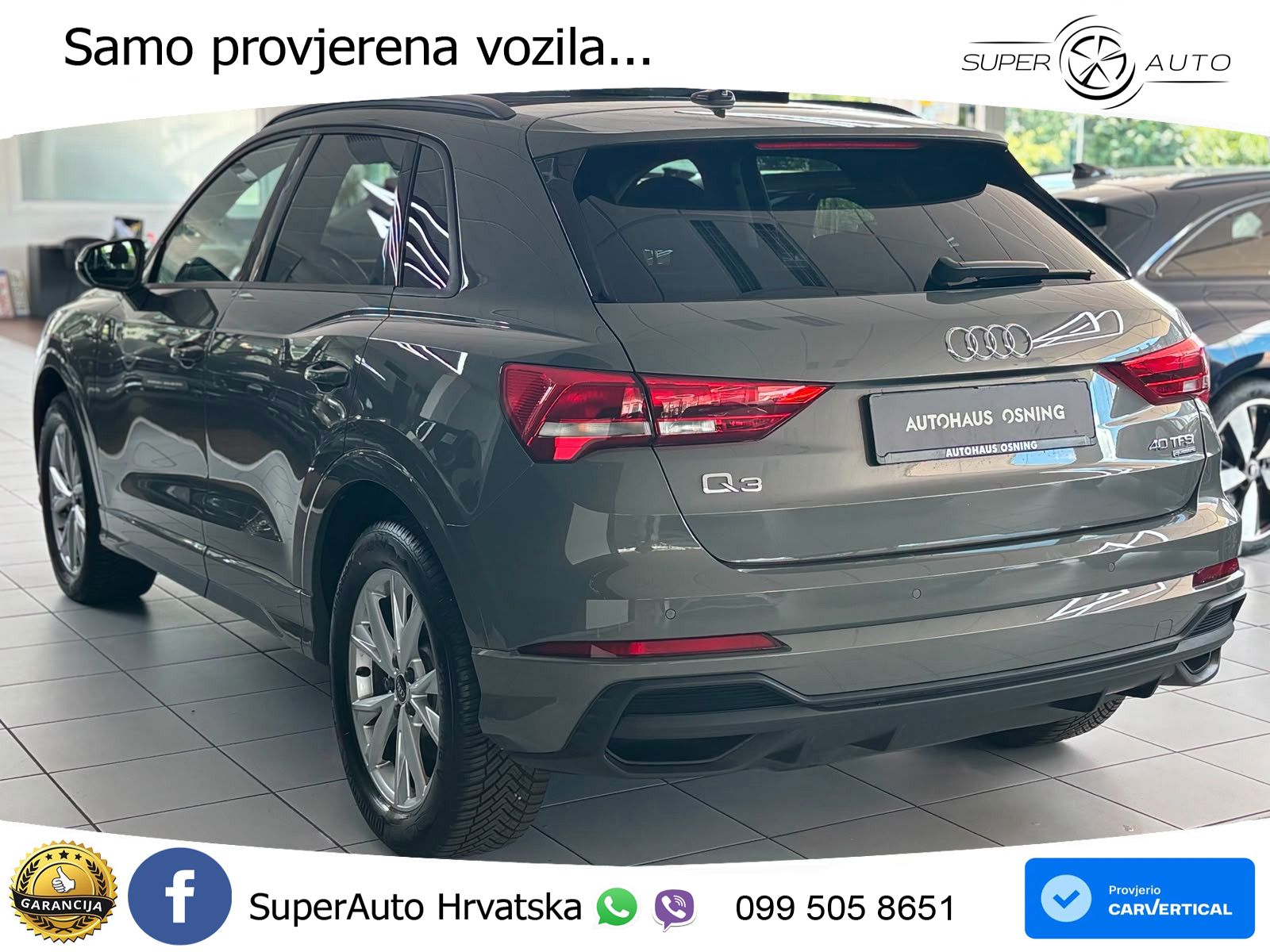 Audi Q3 40 TFSI (190 KS) quattro S tronic S line