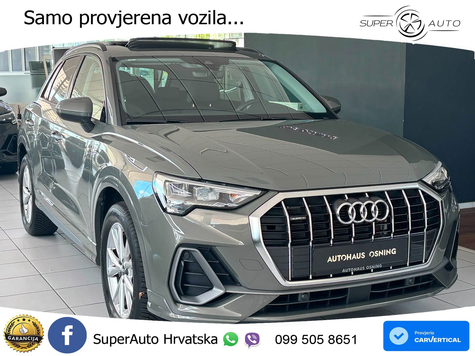 Audi Q3 40 TFSI (190 KS) quattro S tronic S line