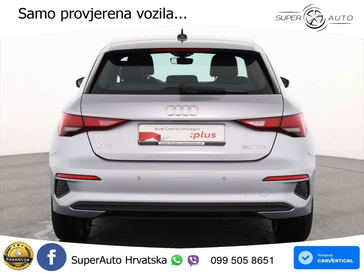 Audi A3 30 TDI (116 KS)