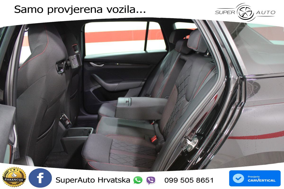 Škoda Octavia Combi RS 2.0 TSI (265 KS) DSG MATRIX+GR SJED+KAM