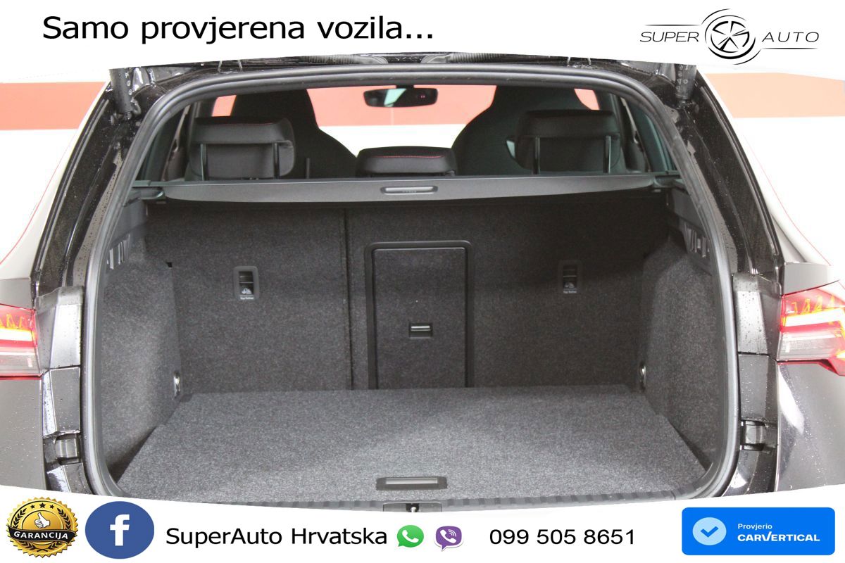 Škoda Octavia Combi RS 2.0 TSI (265 KS) DSG MATRIX+GR SJED+KAM