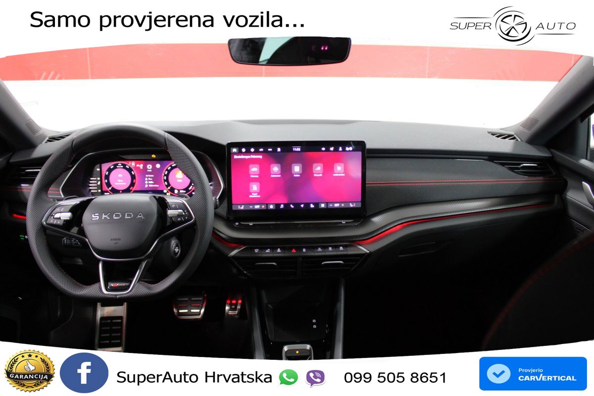 Škoda Octavia Combi RS 2.0 TSI (265 KS) DSG MATRIX+GR SJED+KAM