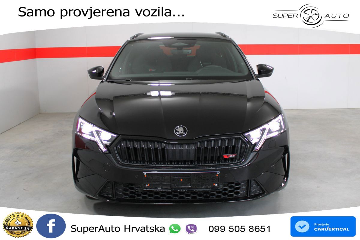 Škoda Octavia Combi RS 2.0 TSI (265 KS) DSG MATRIX+GR SJED+KAM