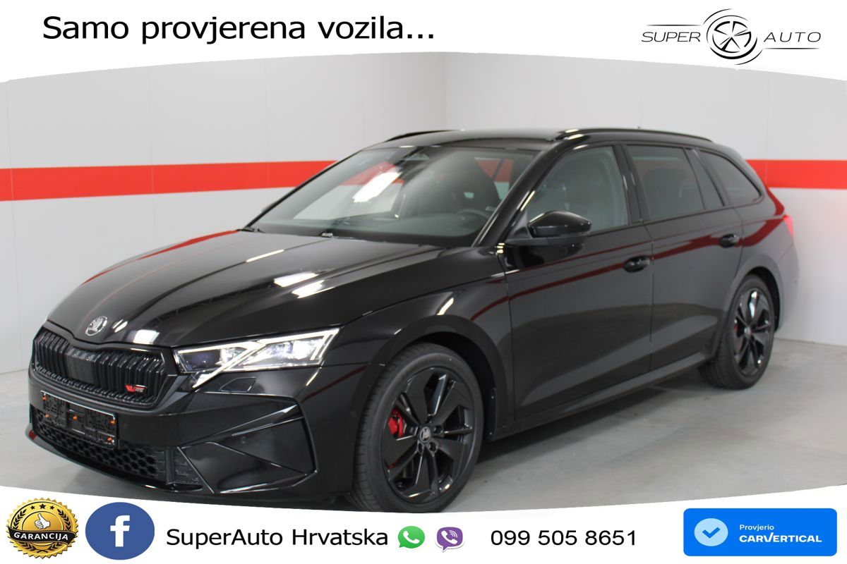 Škoda Octavia Combi RS 2.0 TSI (265 KS) DSG MATRIX+GR SJED+KAM