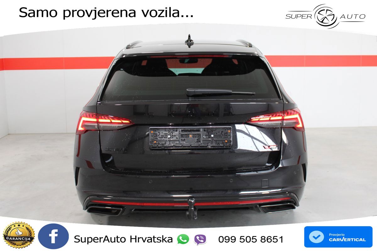 Škoda Octavia Combi RS 2.0 TSI (265 KS) DSG MATRIX+GR SJED+KAM