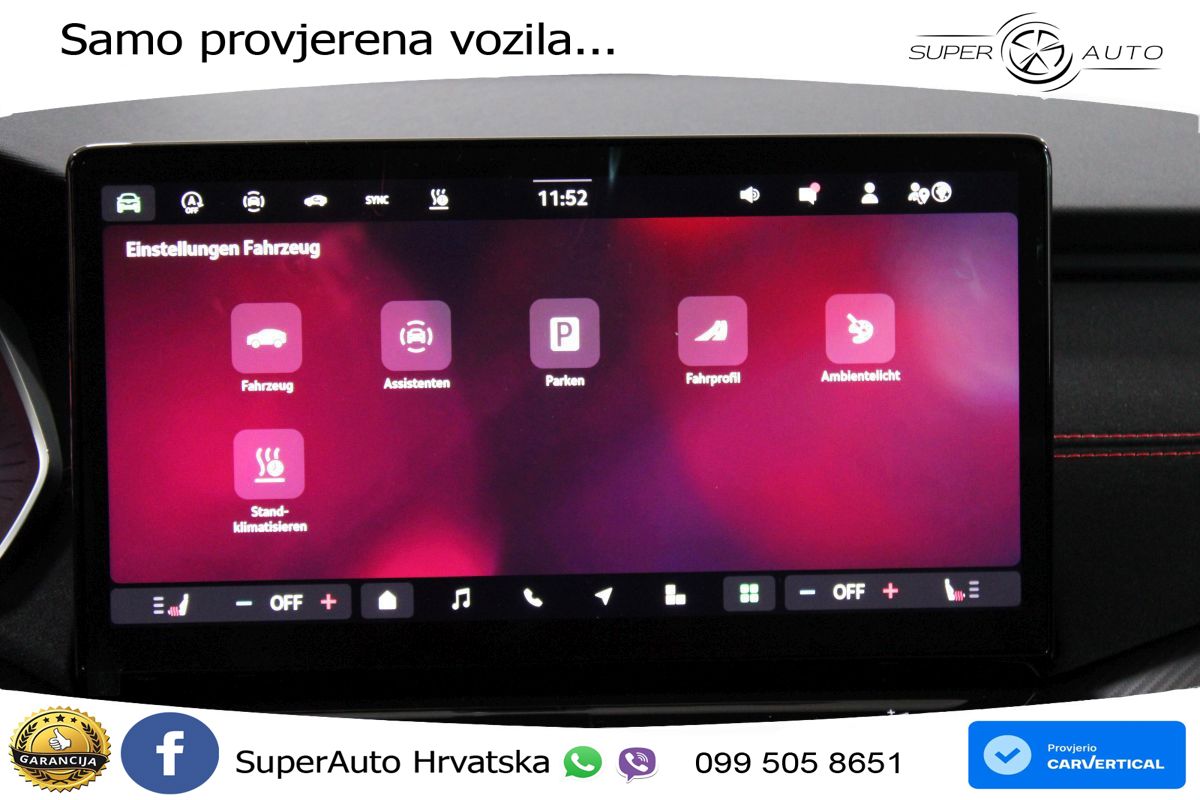 Škoda Octavia Combi RS 2.0 TSI (265 KS) DSG MATRIX+GR SJED+KAM