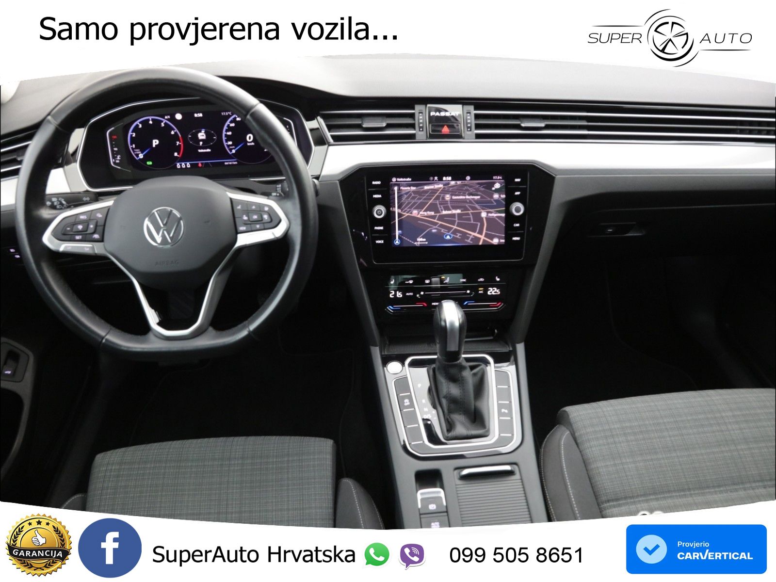 Volkswagen Passat Variant 1.5 TSI (150 KS) DSG ACT Business LED+GR SJED+ACC