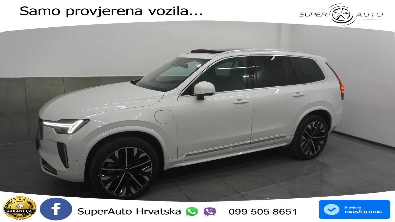 Volvo XC90 2.0 T8 AWD Automatic ACC+GR SJED+360+PANO