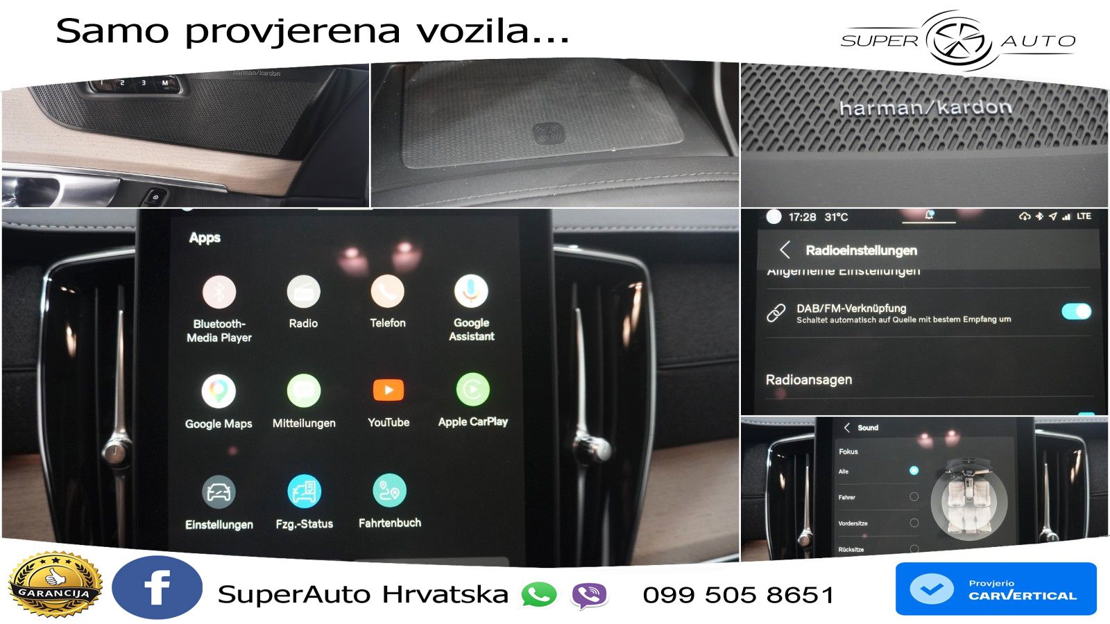 Volvo XC90 2.0 T8 AWD Automatic ACC+GR SJED+360+PANO