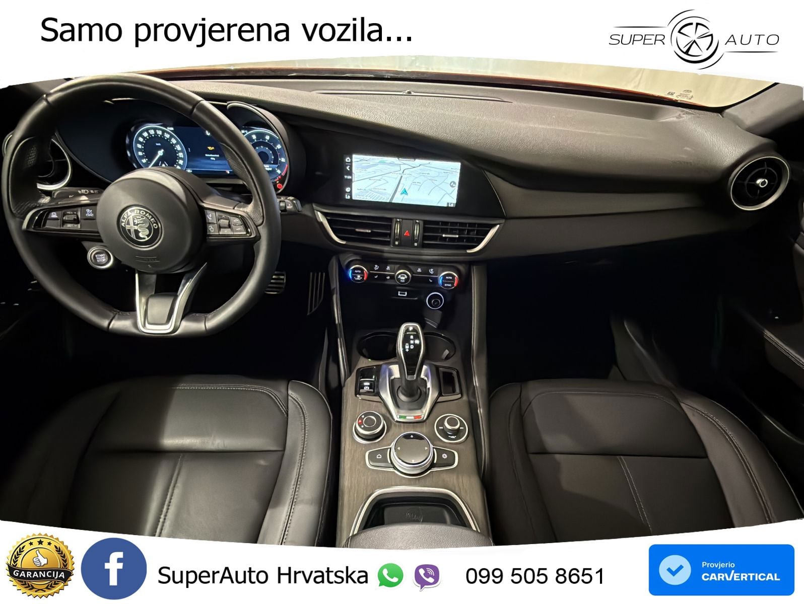 Alfa Romeo Giulia 2.0 Turbo (280 KS) Q4 Automatic LED+GR SJED+ACC