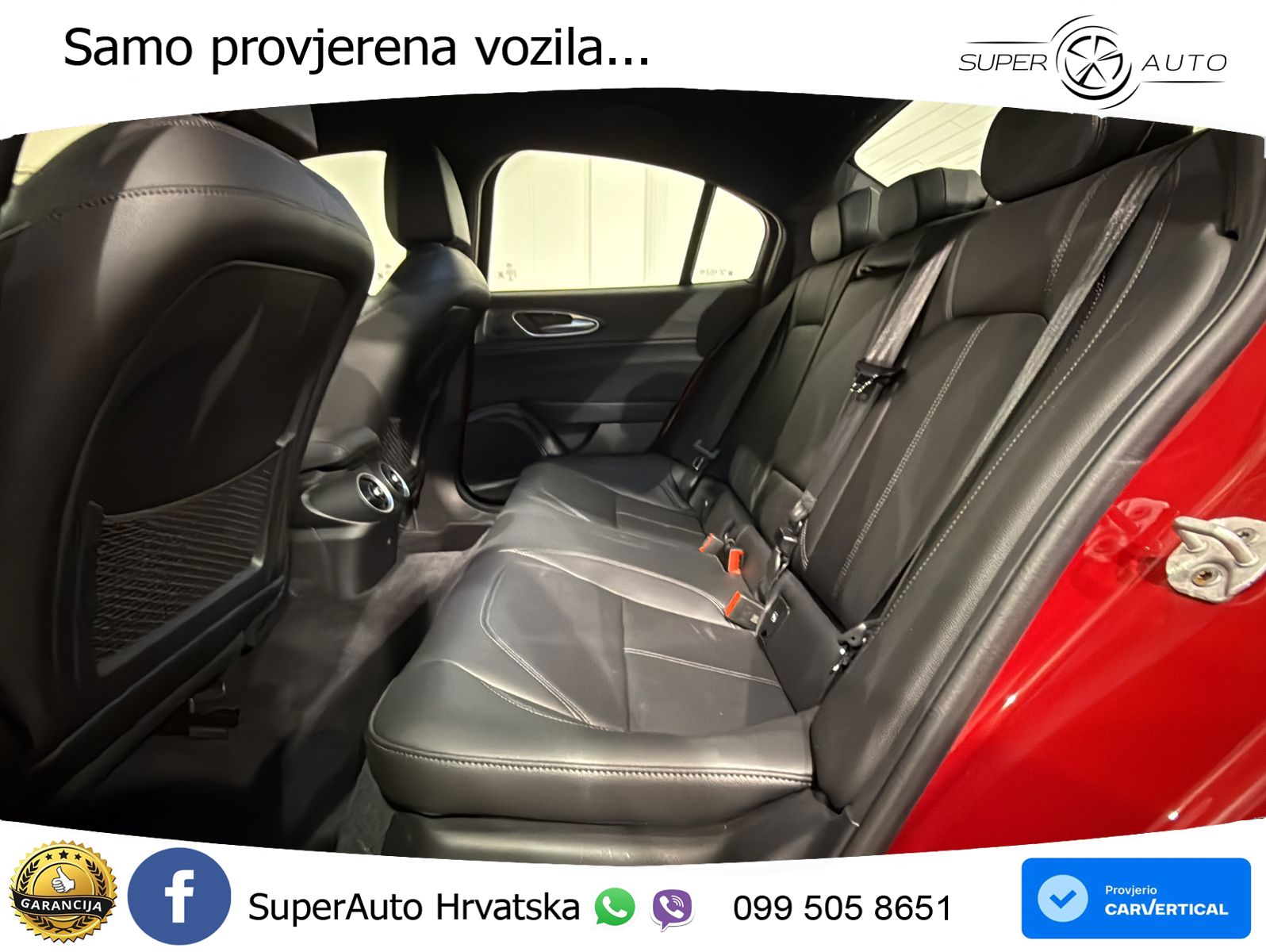 Alfa Romeo Giulia 2.0 Turbo (280 KS) Q4 Automatic LED+GR SJED+ACC