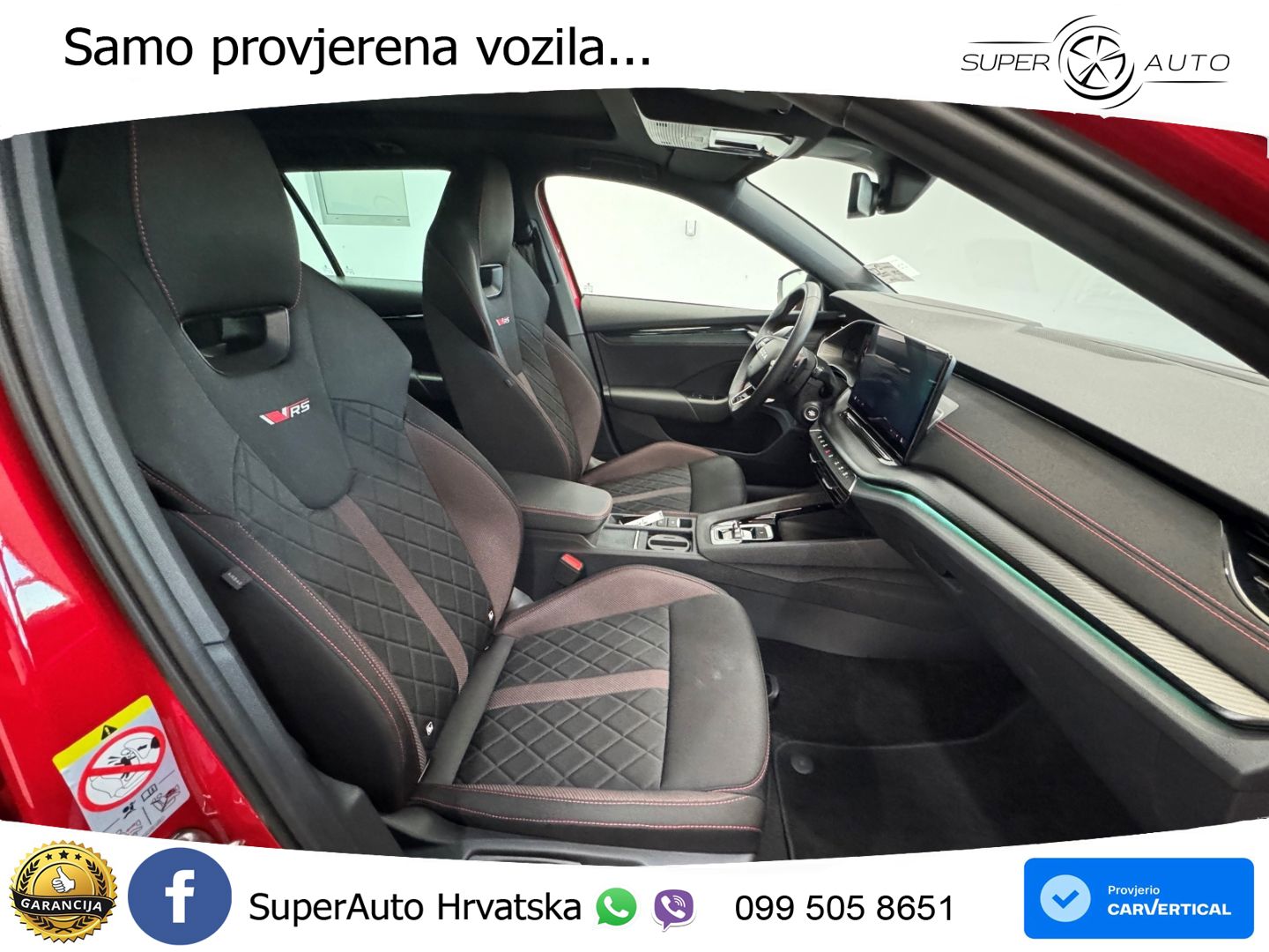 Škoda Octavia Combi RS 2.0 TSI (265 KS) DSG MATRIX+GR SJED+KAM